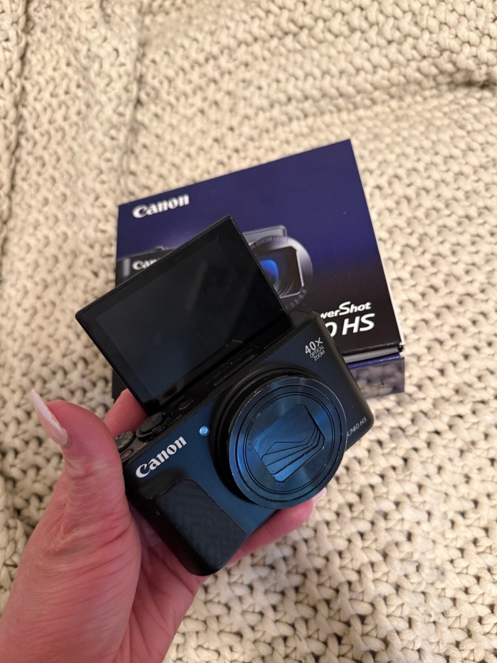 Canon PowerShot Black Compact 40x Optical Zoom Digital Camera